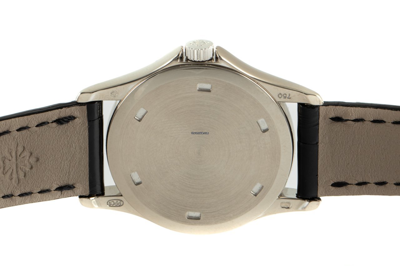 IMG_9081 Patek Philippe Calatrava Womens watch Quartz White gold 4906 Replica 6