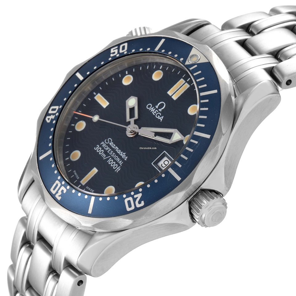 Omega Seamaster Diver 300 M Mens watch Unisex Quartz Steel 2561.80.00 Replica 6