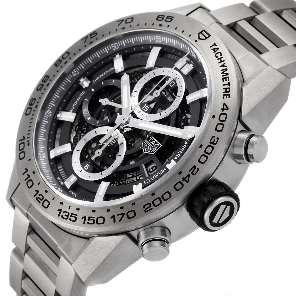 IMG_9081 TAG Heuer Carrera Calibre HEUER 01 Mens watch Unisex Automatic Titanium CAR2A8A.FT6072 Replica 6