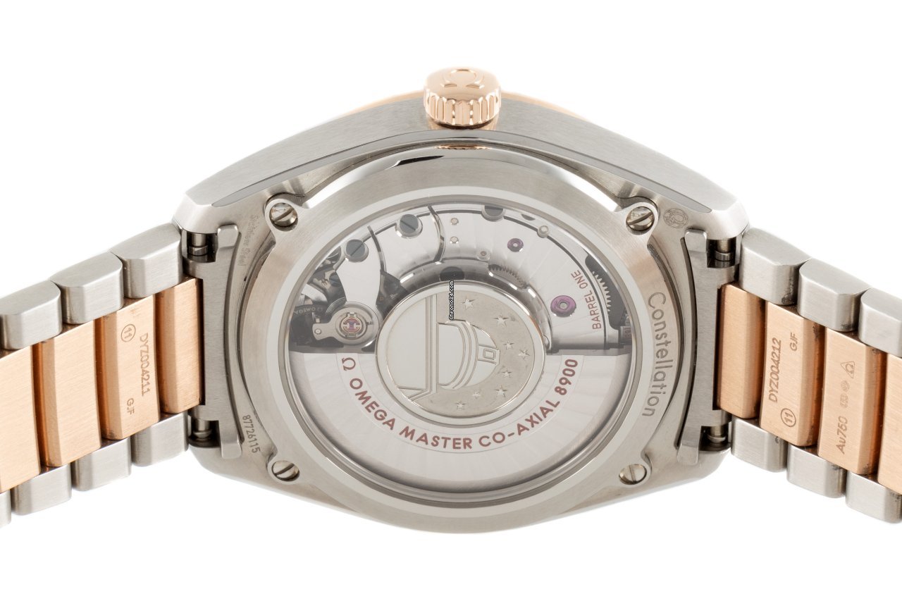 Omega Globemaster Mens watch Unisex Automatic Gold Steel 130.20.39.21.03.001 Replica 6