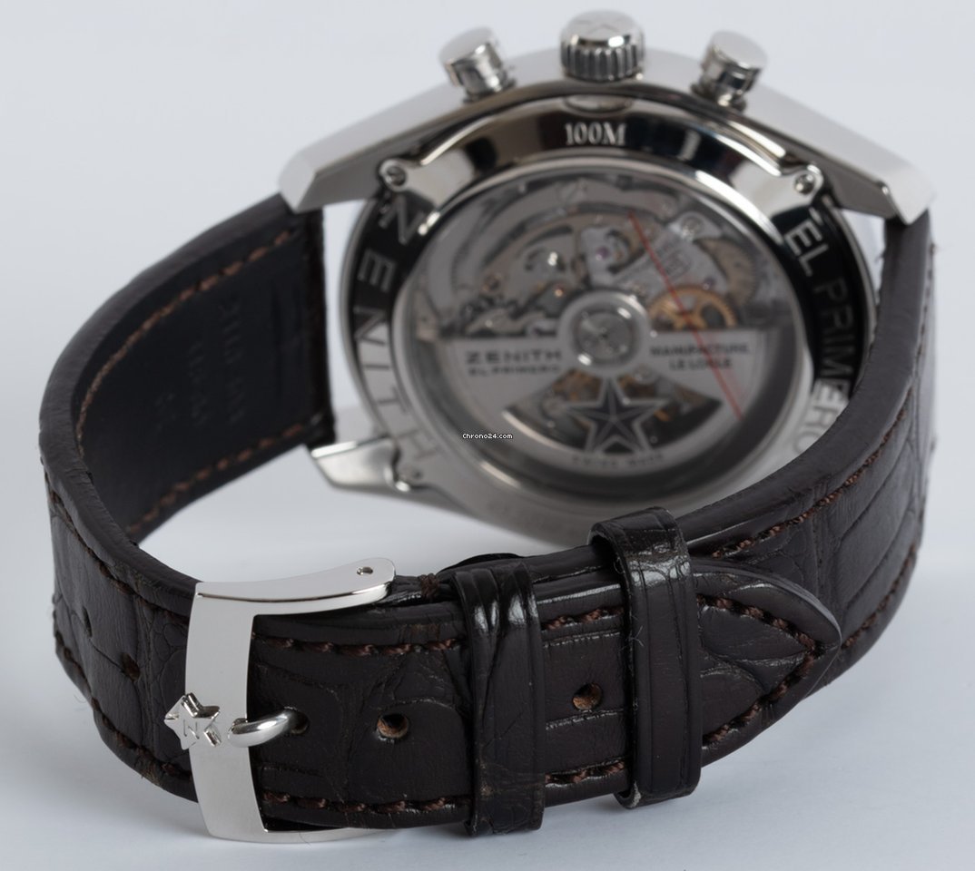 IMG_9081 Zenith El Primero 36000 VpH Mens watch Unisex Automatic Steel 03.2040.400 04.C496 Replica 6