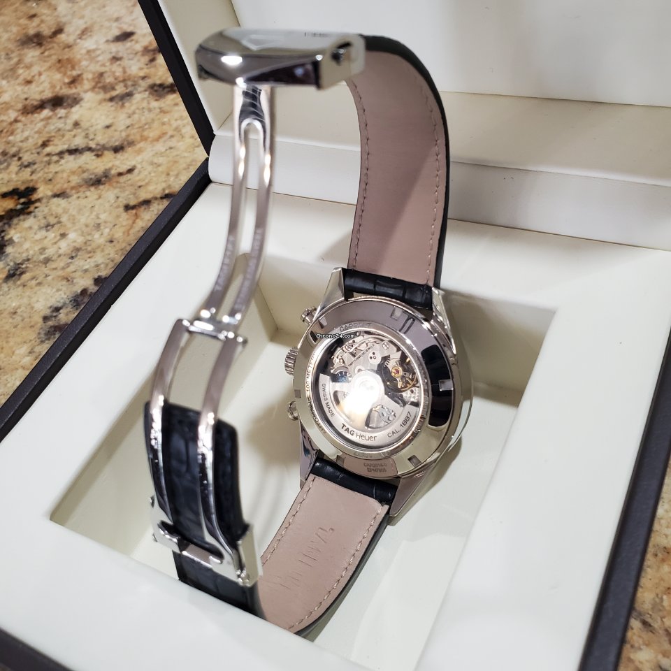 TAG Heuer Carrera Calibre 1887 Mens watch Unisex Automatic Steel CAR2014-0 Replica 6