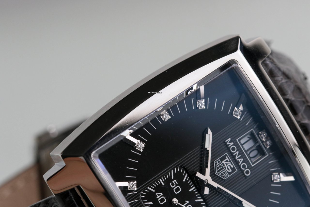 IMG_9081 TAG Heuer Monaco Lady Womens watch Quartz Steel WAW1310.FC6216 Replica 6