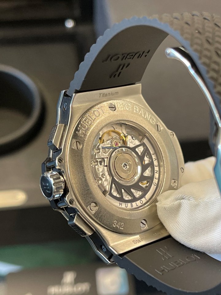 IMG_9081 Hublot Big Bang 41 mm Mens watch Unisex Automatic Steel 342.SX.130.RX.114 Replica 6