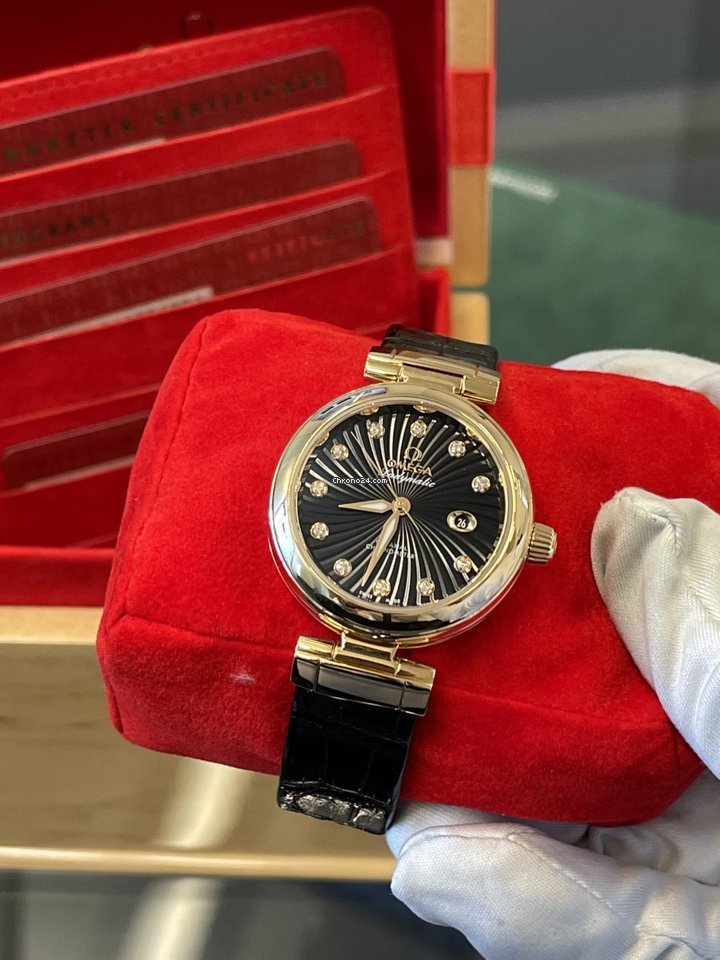 IMG_9081 Omega De Ville Ladymatic Automatic Red gold 425.63.34.20.51.001 Replica 6