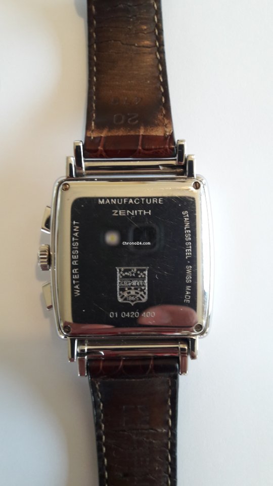 Zenith El Primero Mens watch Unisex Automatic Steel 90 01.0420.400 Replica 6