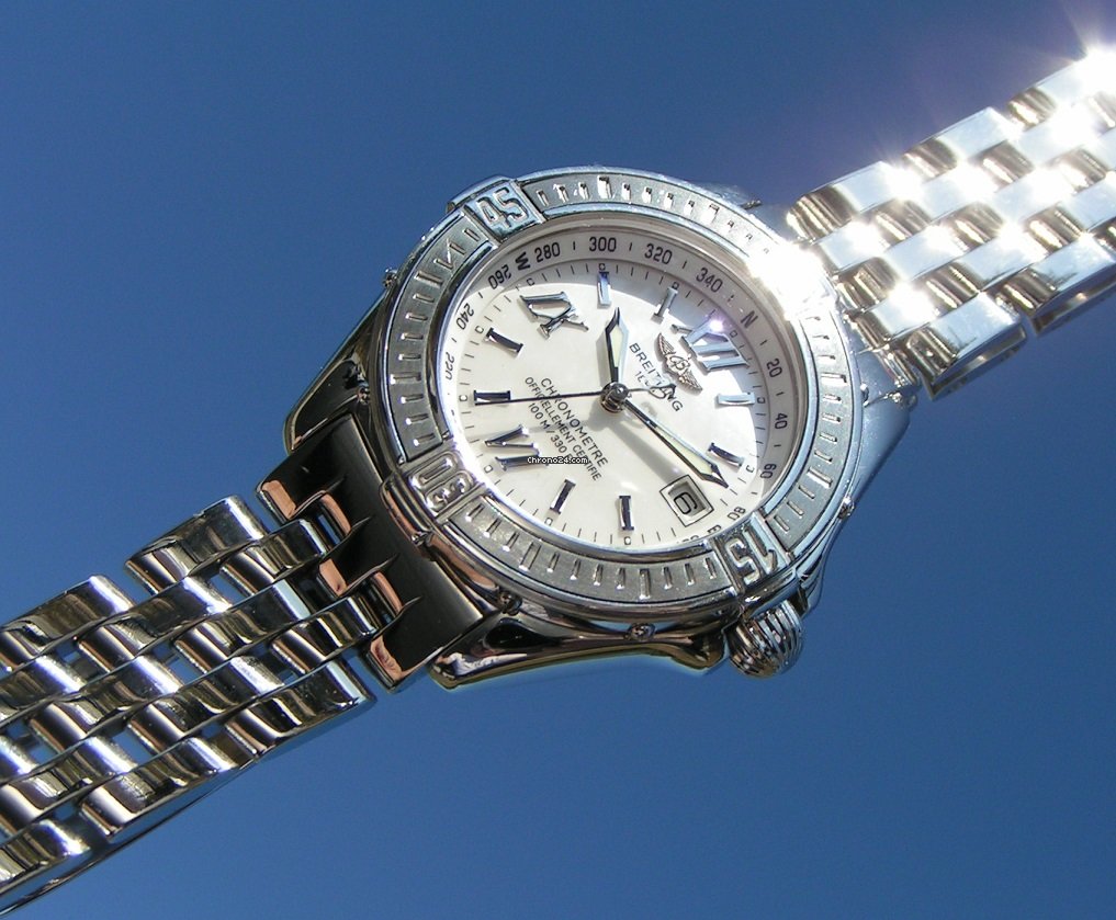 IMG_9081 Breitling Womens watch Quartz Steel A71365 Replica 6