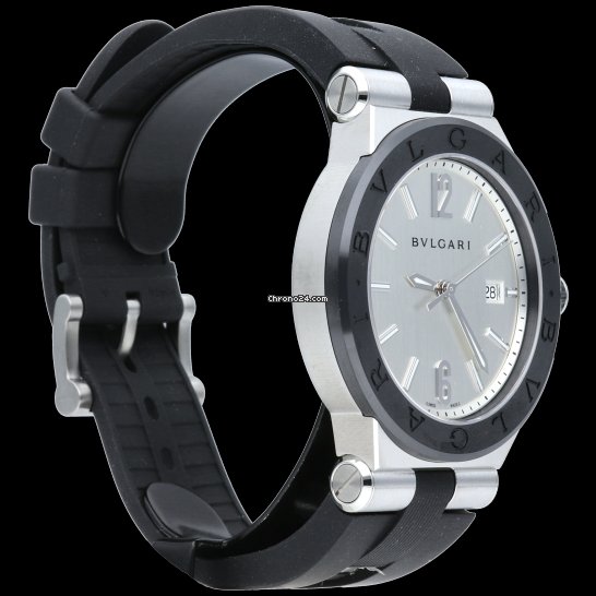 IMG_9081 Bulgari Diagono Mens watch Unisex Automatic Steel DG 42 SC Replica 6