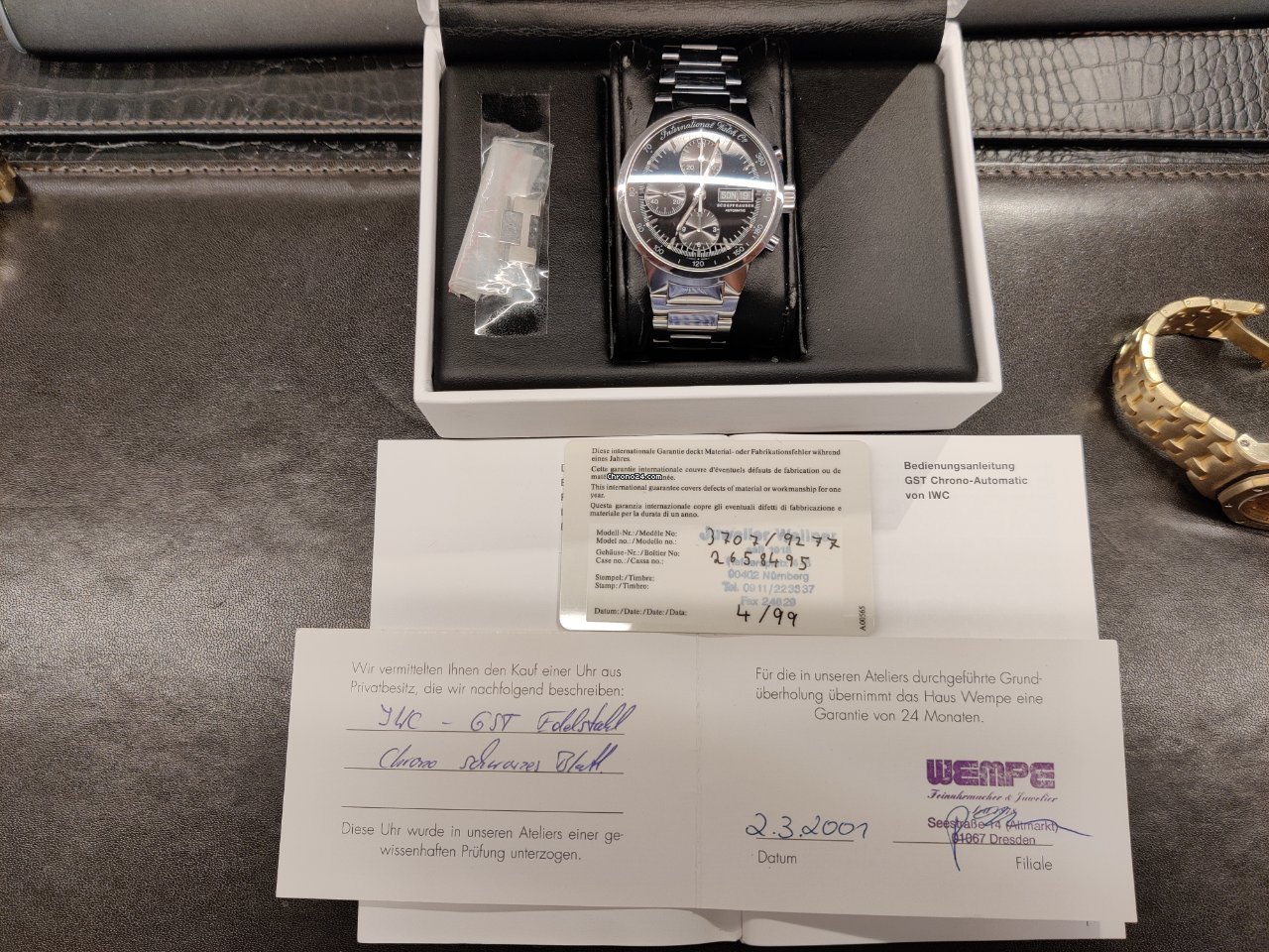 IMG_9081 IWC GST Mens watch Unisex Automatic Steel 3707 9277 Replica 6