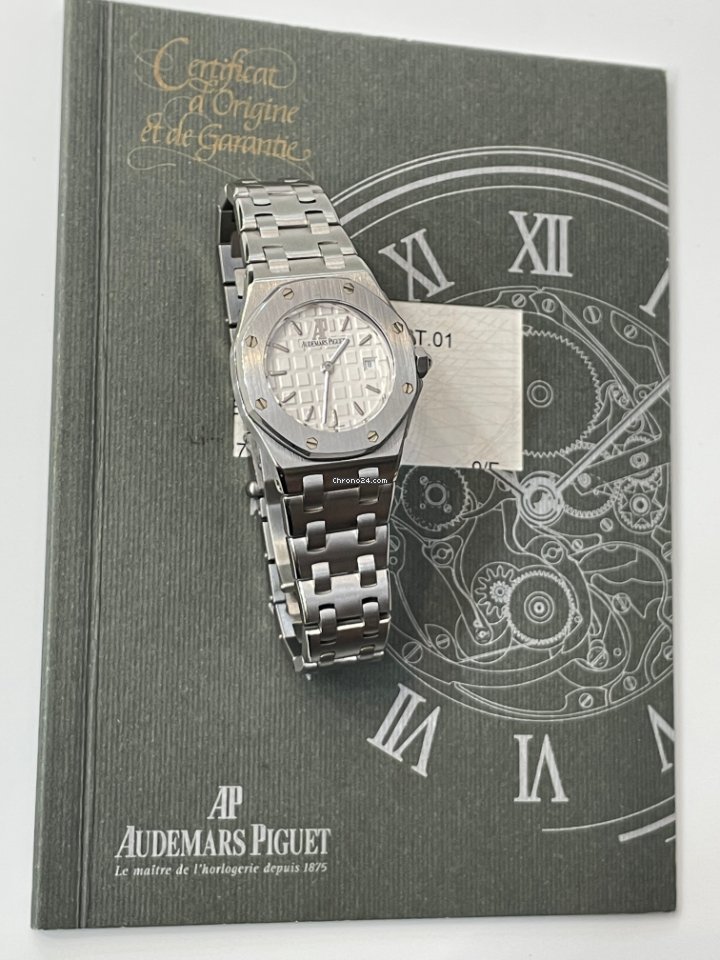IMG_9081 Audemars Piguet Royal Oak Offshore Womens watch Quartz Steel 67450ST Replica 6