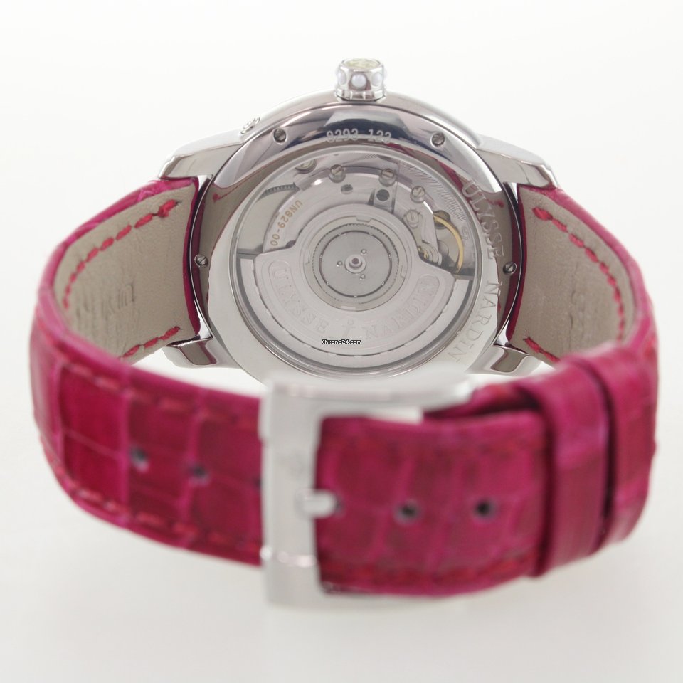 IMG_9081 Ulysse Nardin Classico Luna Womens watch Automatic Steel 8293-123 Replica 6