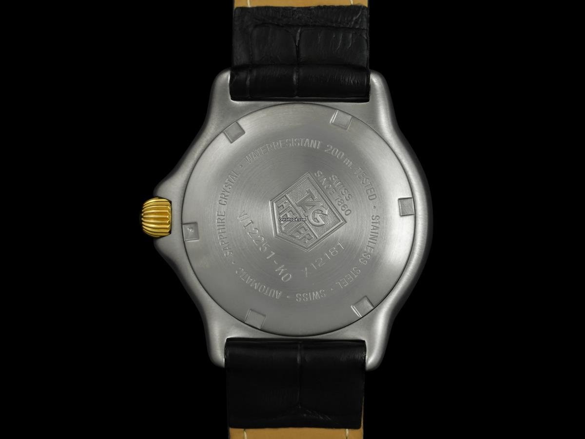 IMG_9081 TAG Heuer Mens watch Unisex Automatic Gold Steel 8069 Replica 6