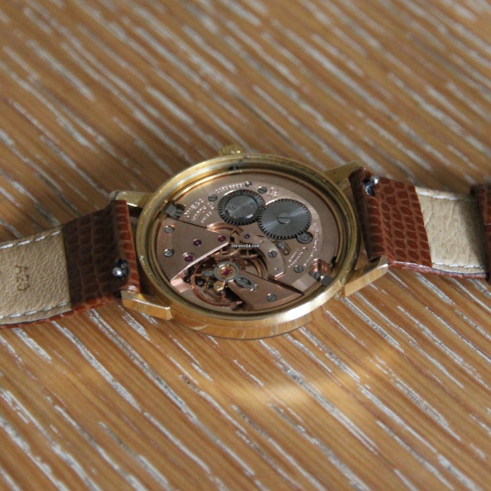 IMG_9081 Omega Seamaster Mens watch Unisex Manual winding Yellow gold 136.011 Replica 6