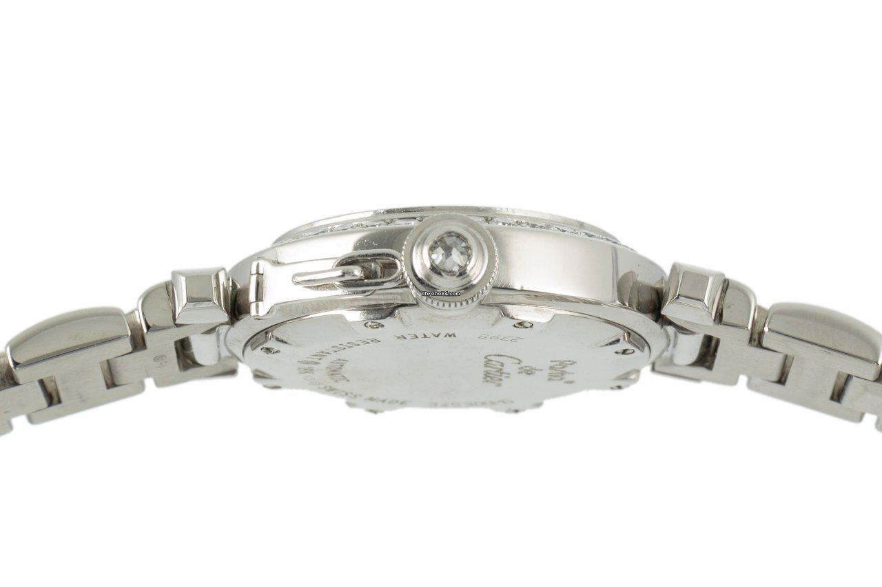 Cartier Pasha Womens watch Automatic White gold 2398 Replica 6