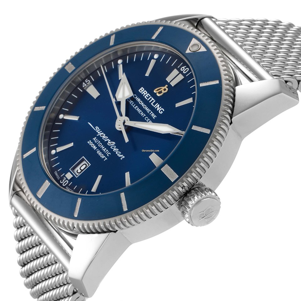 IMG_9081 Breitling Superocean Heritage II 46 Mens watch Unisex Automatic Steel AB202016-C961-152A Replica 6