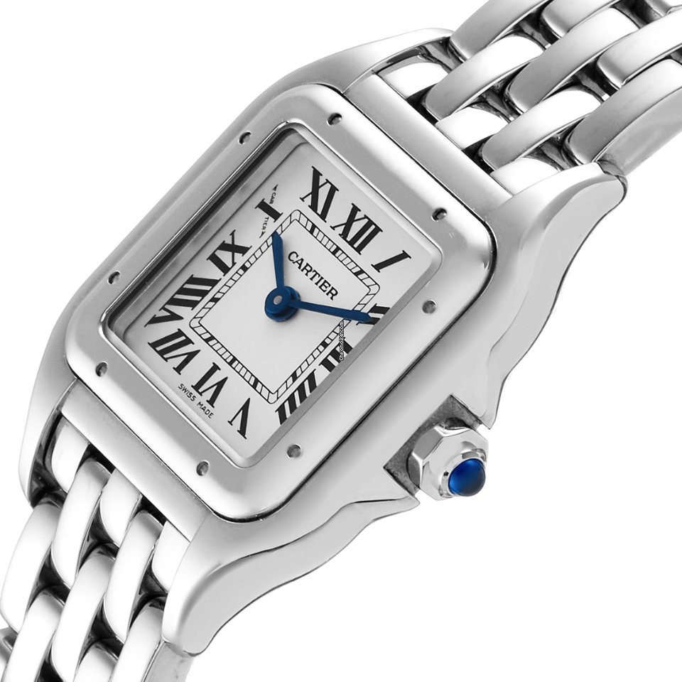 IMG_9081 Cartier Panthere Womens watch Quartz Steel WSPN0006 Replica 6