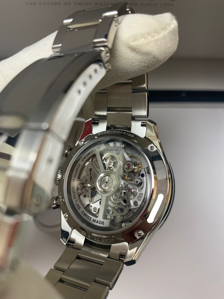 IMG_9081 Zenith Chronomaster Sport Mens watch Unisex Automatic Steel 03.3100.3600 69.M3100 Replica 6