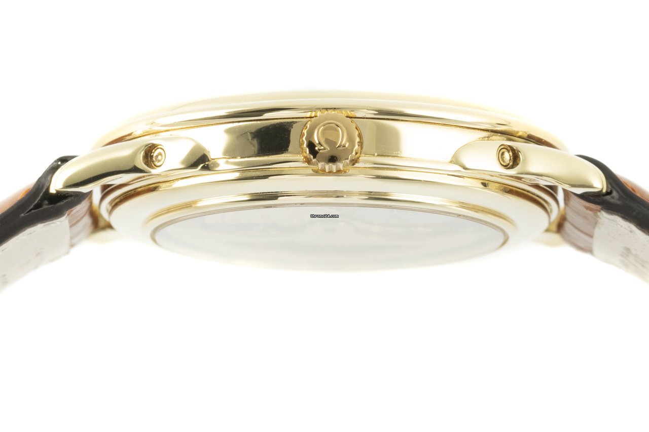 Omega Mens watch Unisex Automatic Yellow gold 156.003 Replica 6
