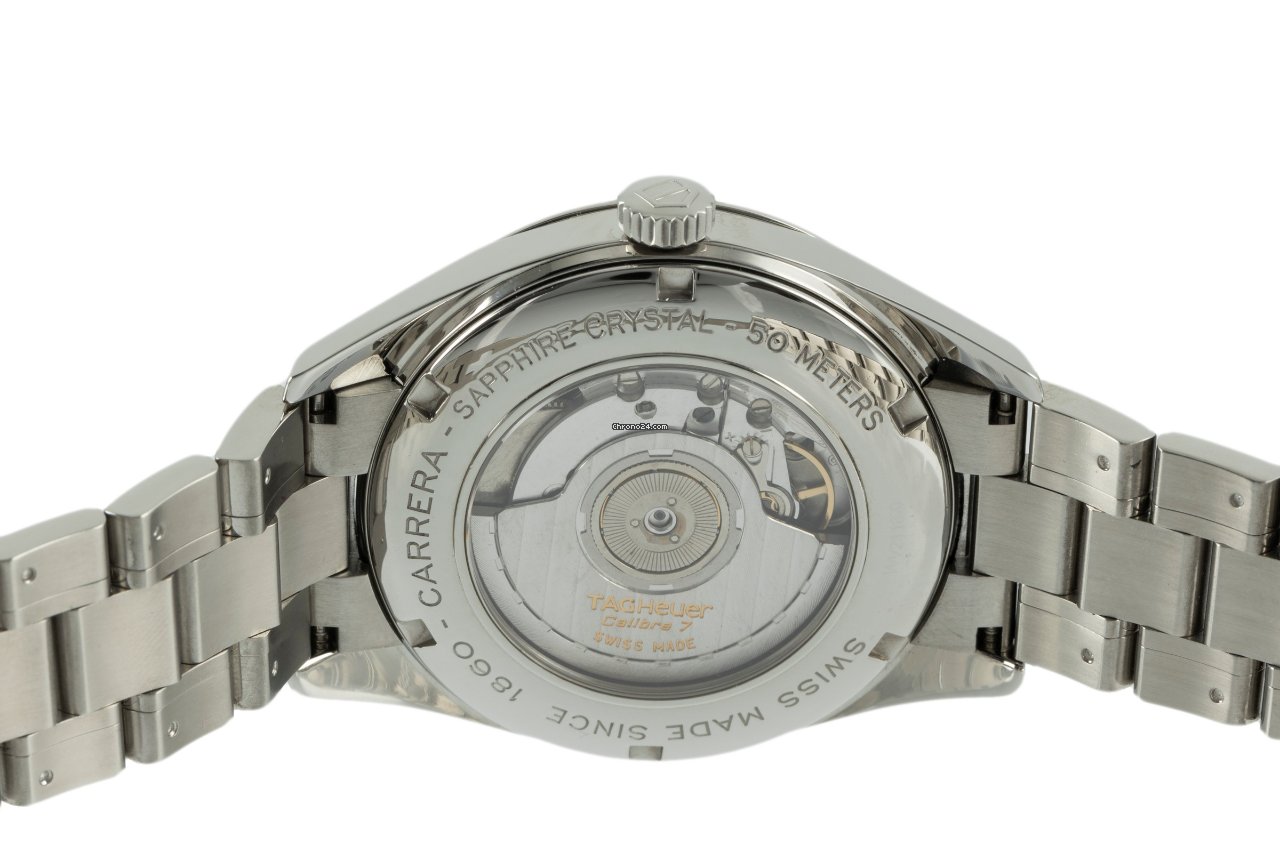 IMG_9081 TAG Heuer Carrera Calibre 7 Mens watch Unisex Automatic Steel WV2116.BA0787 Replica 6
