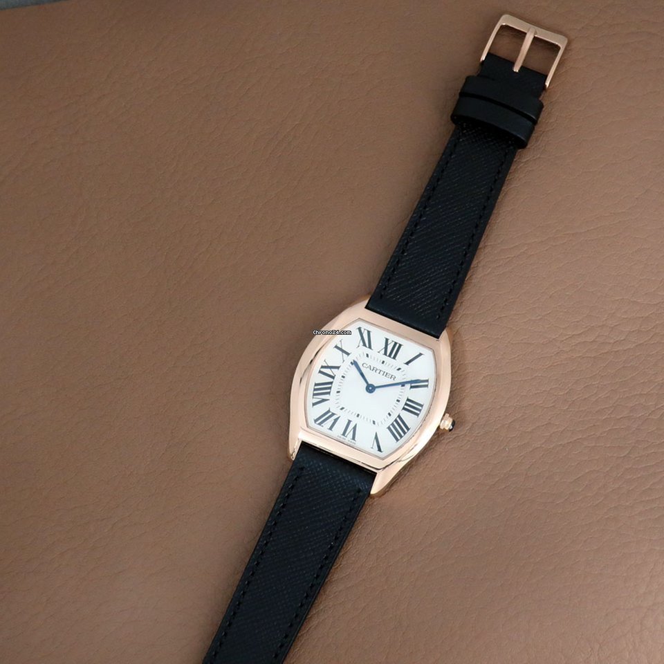 Cartier Tortue Mens watch Unisex Manual winding Rose gold WGTO0002 Replica 6
