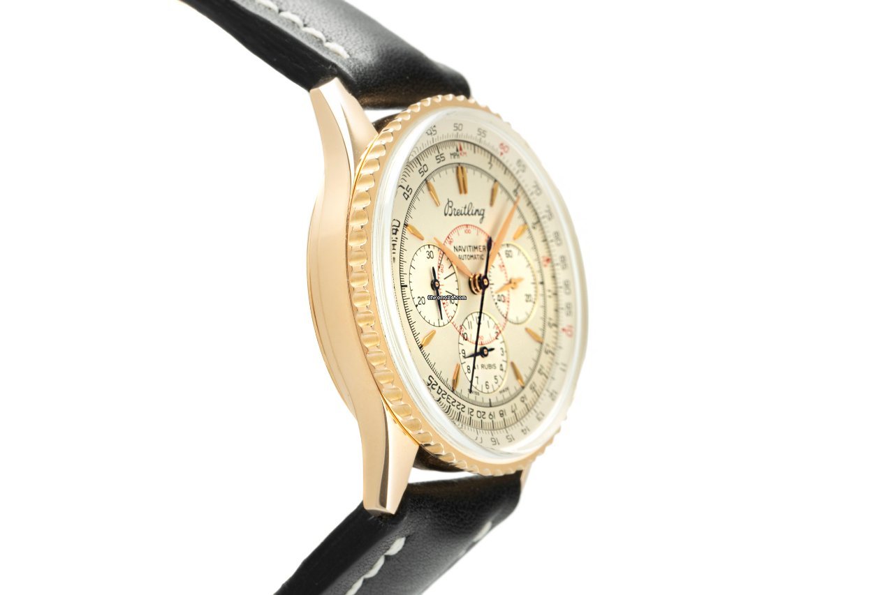 IMG_9081 Breitling Mens watch Unisex Automatic Red gold H30030 Replica 6
