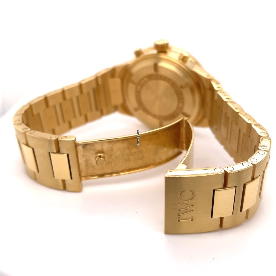 IMG_9081 IWC GST Mens watch Unisex Quartz Yellow gold IW955701 Replica 6