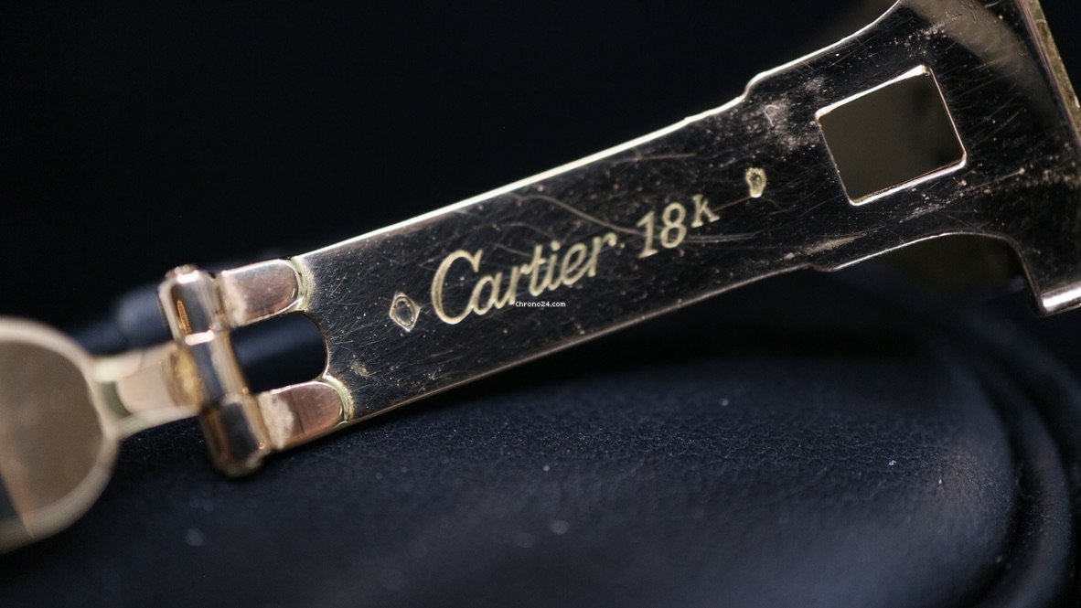 IMG_9081 Cartier Mens watch Unisex Manual winding Yellow gold 780992616 Replica 6