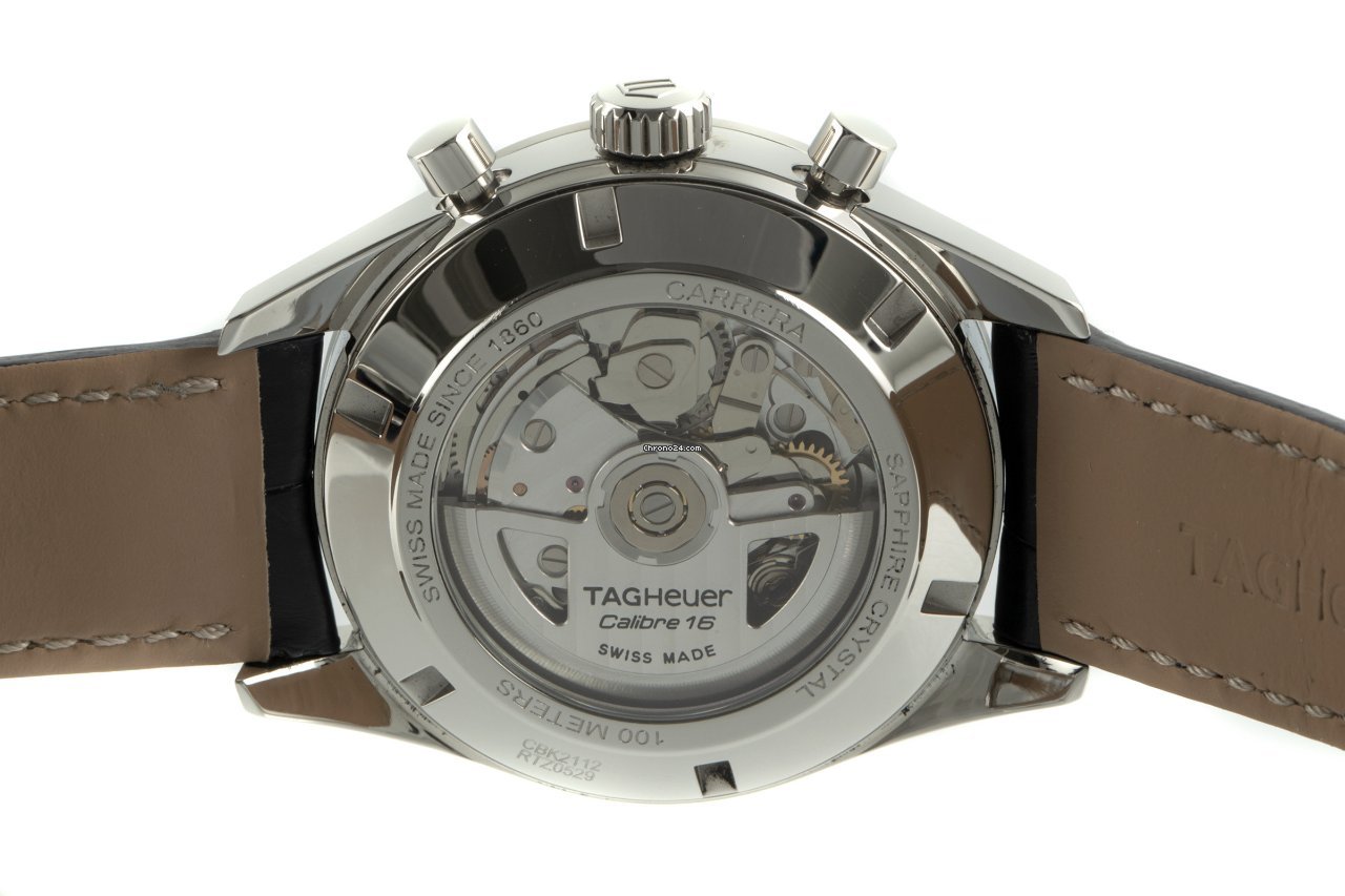 IMG_9081 TAG Heuer Carrera Calibre 16 Mens watch Unisex Automatic Steel CBK2112 Replica 6