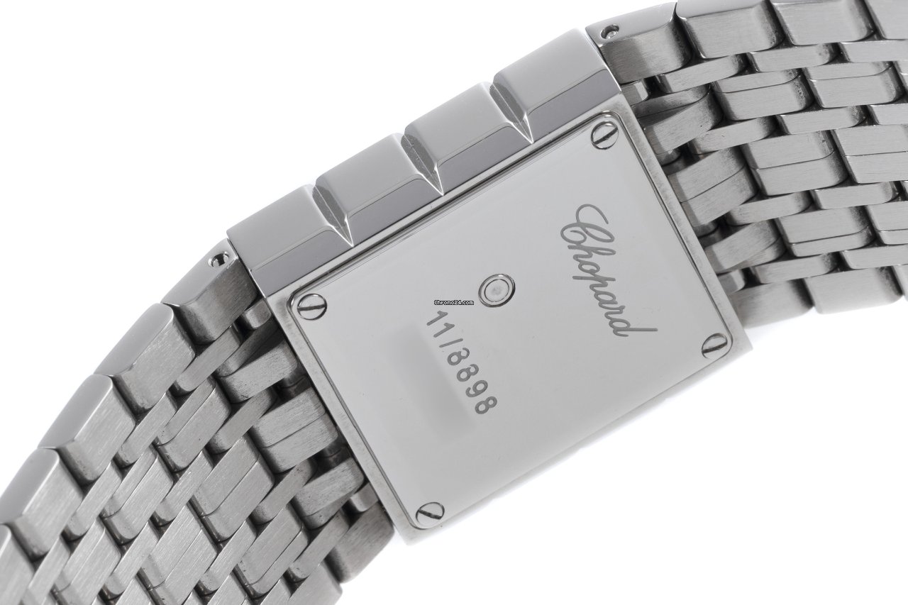 IMG_9081 Chopard Ice Cube Womens watch Quartz Steel 11 8898 Replica 6