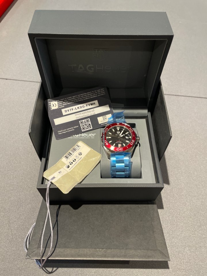 TAG Heuer Aquaracer 300M Mens watch Unisex Automatic Way201k ba0927 Replica 6