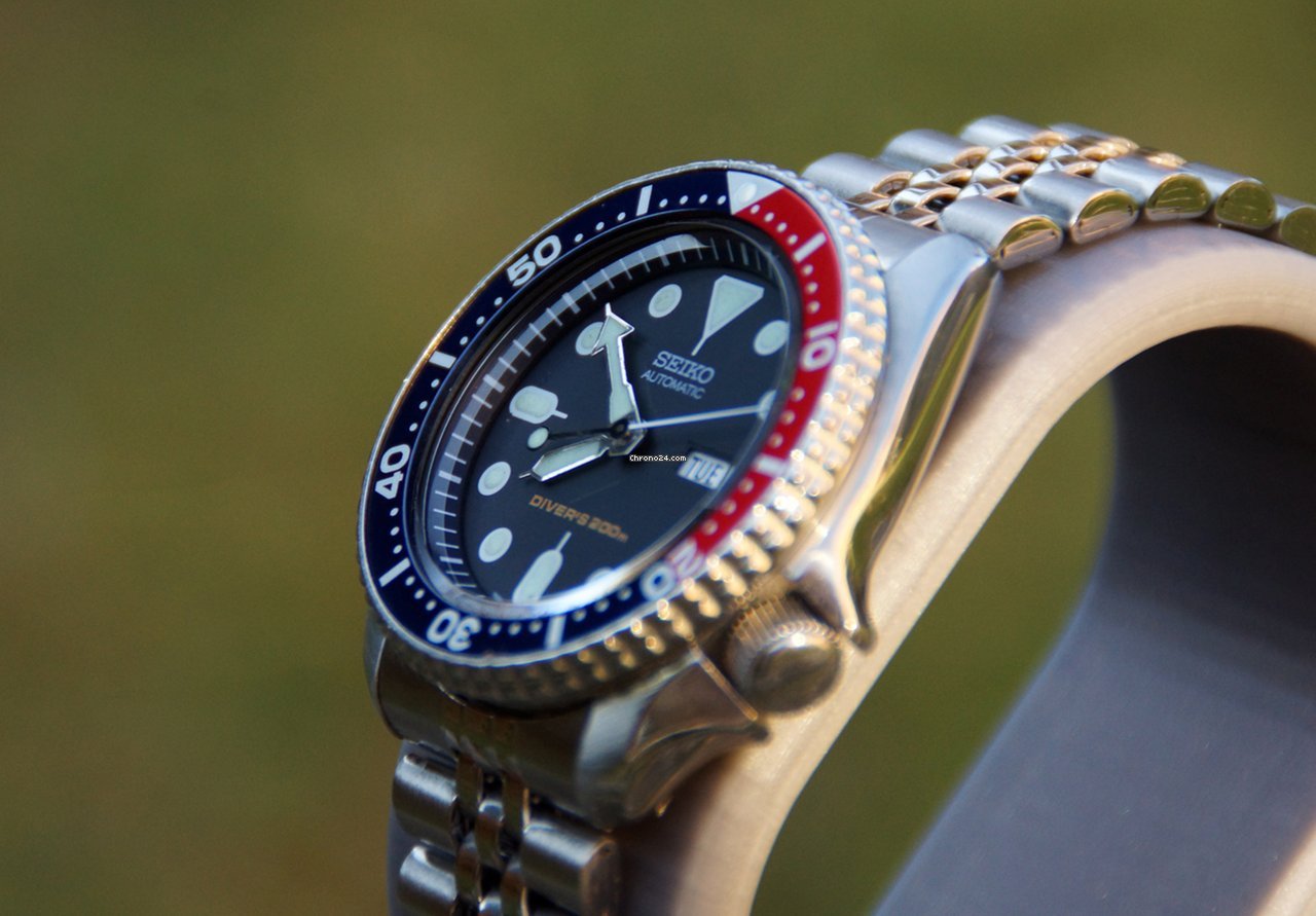 IMG_9081 Seiko Prospex Mens watch Unisex Automatic Steel SKX009K2 Replica 6