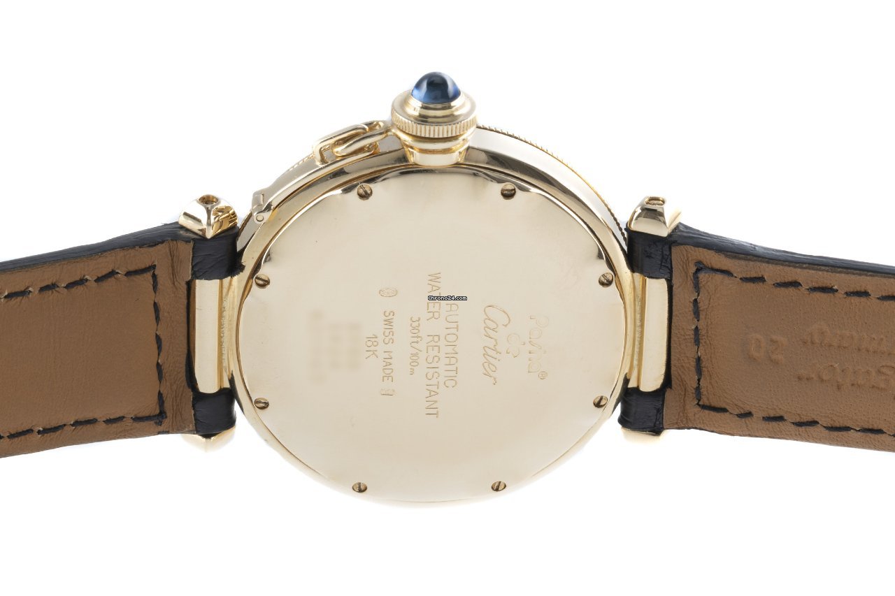 IMG_9081 Cartier Pasha Mens watch Unisex Automatic Yellow gold 820903 Replica 6