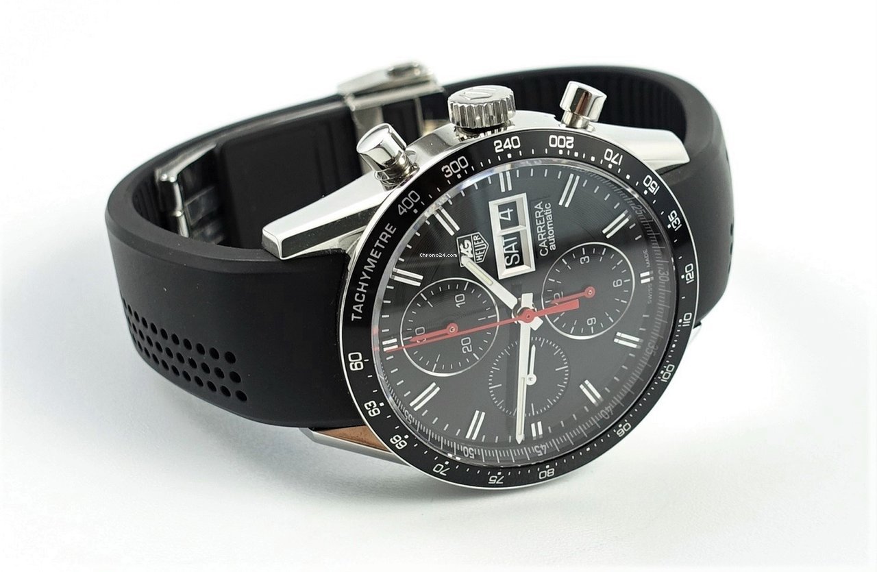 TAG Heuer Carrera Calibre 16 Mens watch Unisex Automatic Steel cv201ah.ft6014 Replica 6