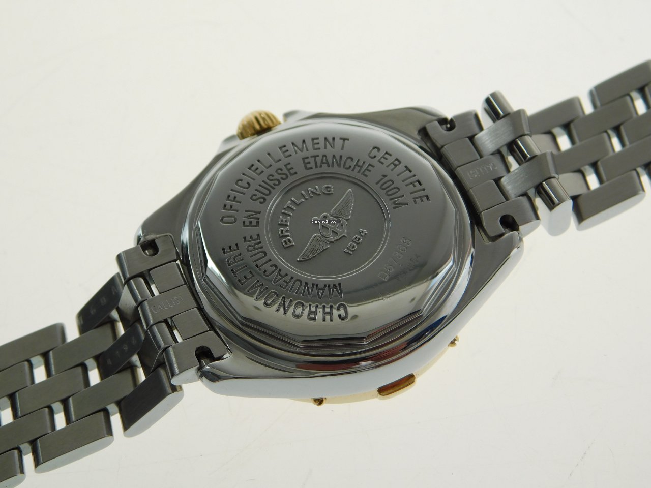 IMG_9081 Breitling Cockpit Lady Womens watch Quartz Gold Steel D 67365 Replica 6