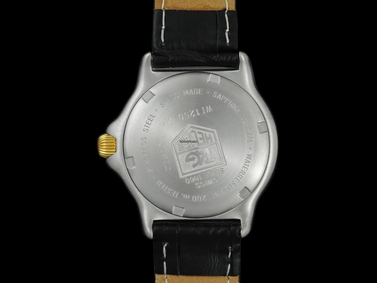 IMG_9081 TAG Heuer Mens watch Unisex Quartz Gold Steel 8182 Replica 6