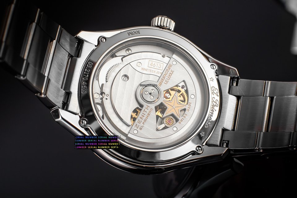 IMG_9081 Zenith El Primero Synopsis Mens watch Unisex Automatic Steel 03.2170.4613 Replica 6