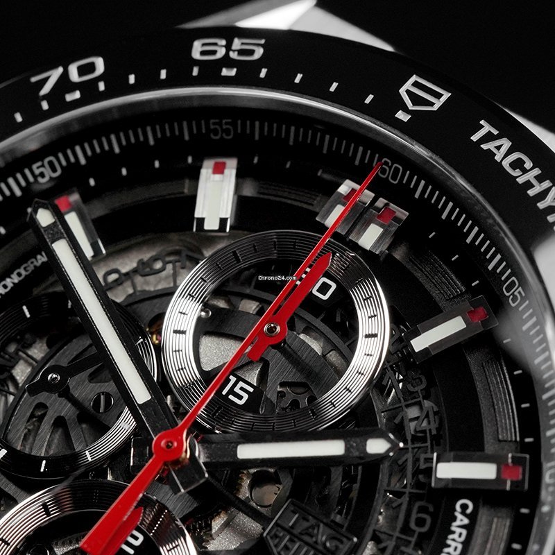 IMG_9081 TAG Heuer Carrera Calibre HEUER 01 Mens watch Unisex Automatic Steel CAR2A1W.BA0703 Replica 6