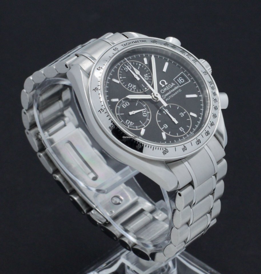 IMG_9081 Omega Speedmaster Date Mens watch Unisex Automatic Steel 3513.50 Replica 6