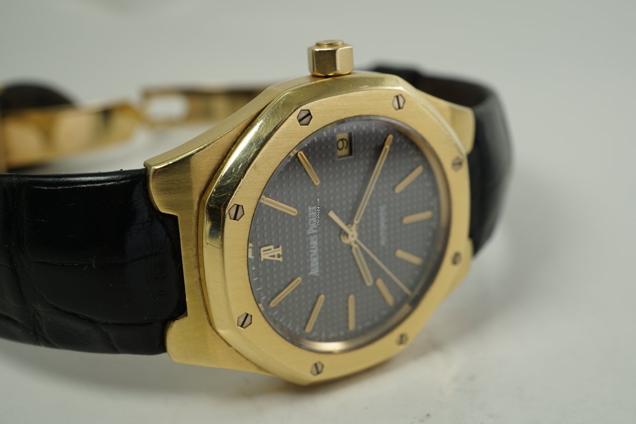 Audemars Piguet Royal Oak Mens watch Unisex Automatic Yellow gold 14800BA Replica 6