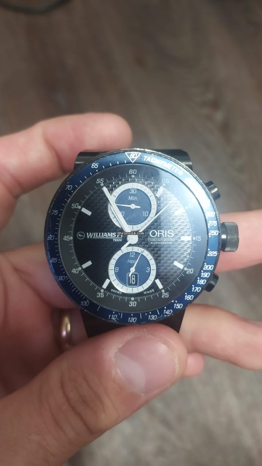 IMG_9081 Oris Williams F1 Mens watch Unisex Automatic Steel 01 673 7563 4184-07 4 27 01 Replica 6