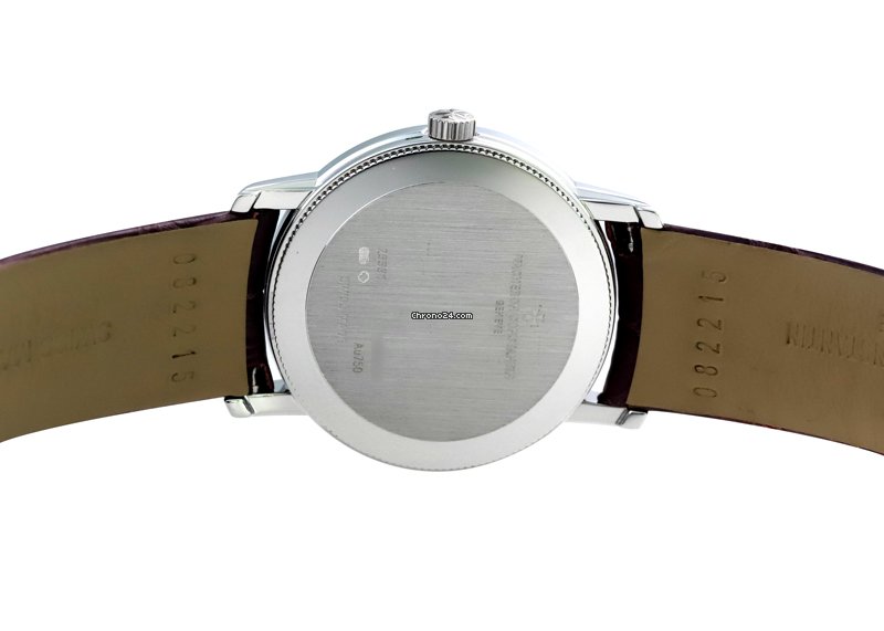 IMG_9081 Vacheron Constantin Patrimony Womens watch Quartz White gold 25558 000G-9830 Replica 6