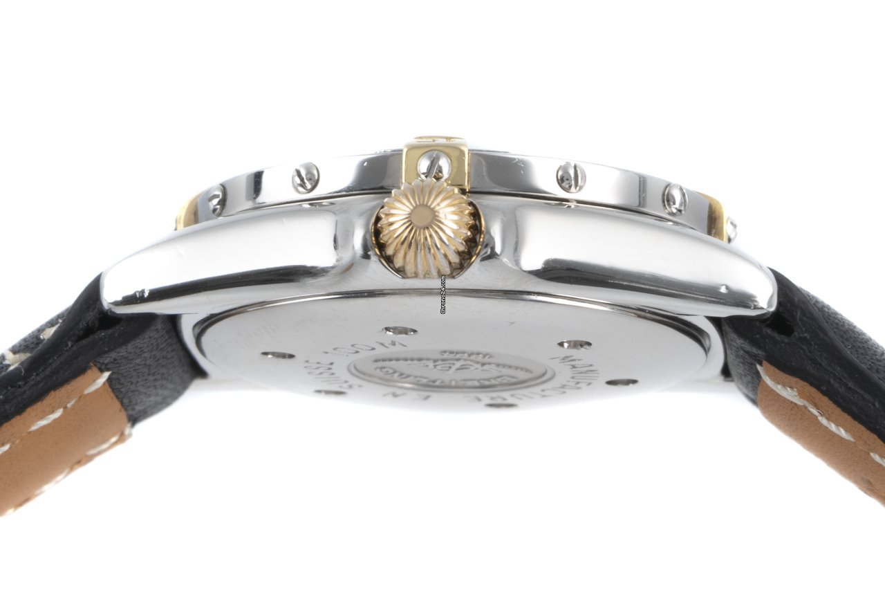 IMG_9081 Breitling Callistino Womens watch Quartz Gold Steel B52045 Replica 6