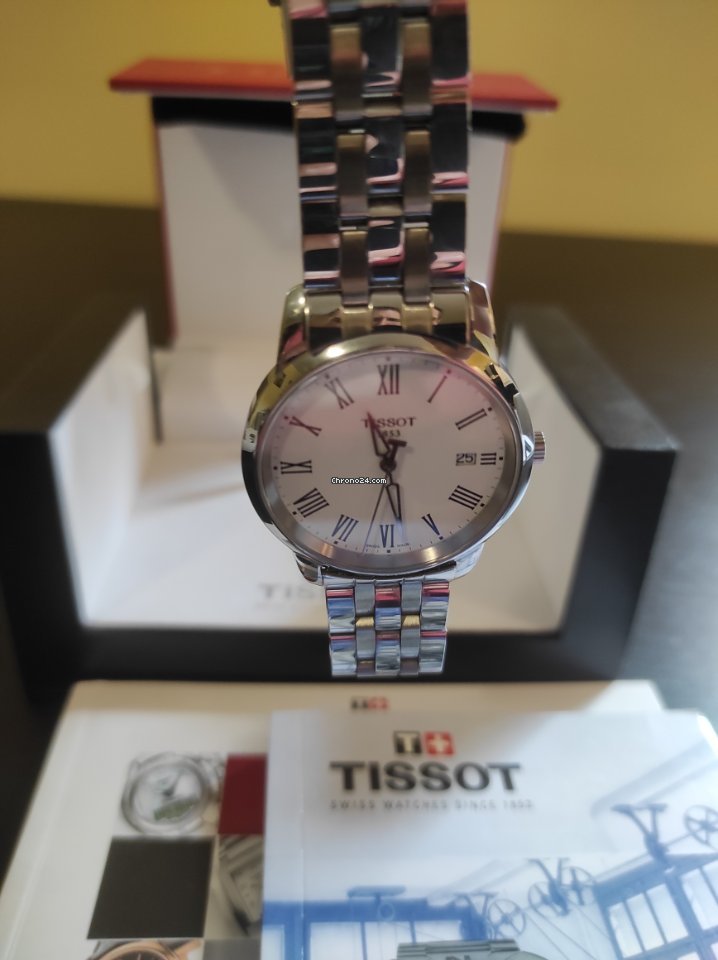 IMG_9081 Tissot Classic Dream Mens watch Unisex Quartz Steel T033.410.16.013.01 Replica 6
