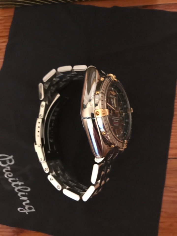 IMG_9081 Breitling Crosswind Special Mens watch Unisex Automatic Gold Steel B44356 Replica 6