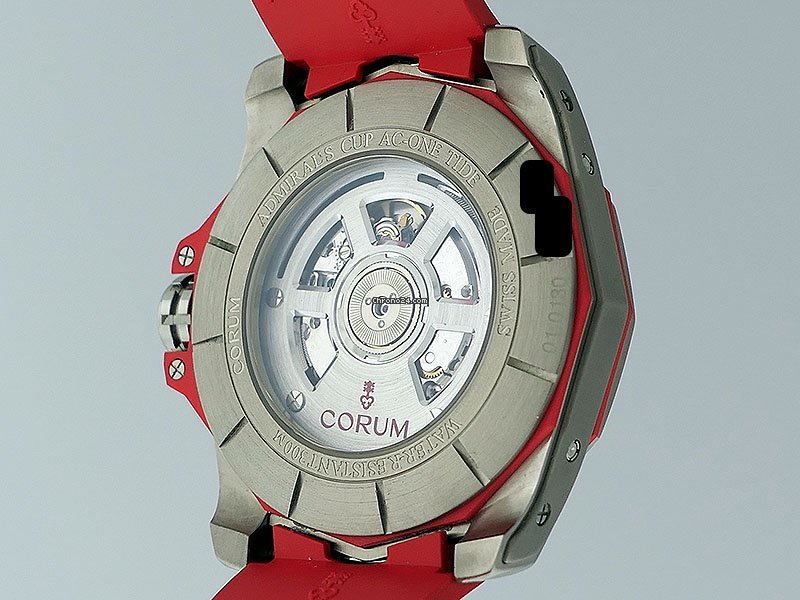 IMG_9081 Corum Admirals Cup AC-One Mens watch Unisex Automatic Titanium 277.101.04 F376 -AR12 Replica 6