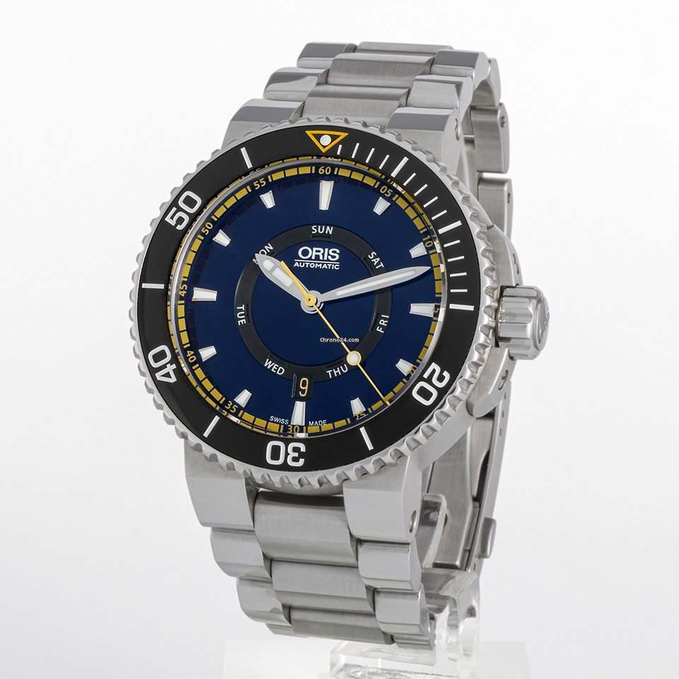 Oris Aquis Steel 01 735 7673 4185-Set MB Replica 6