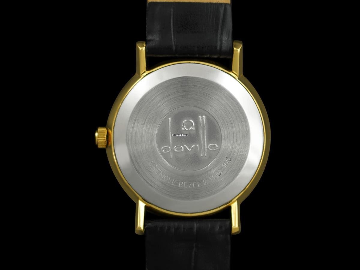 IMG_9081 Omega De Ville Mens watch Unisex Automatic Gold Steel 7682 Replica 6