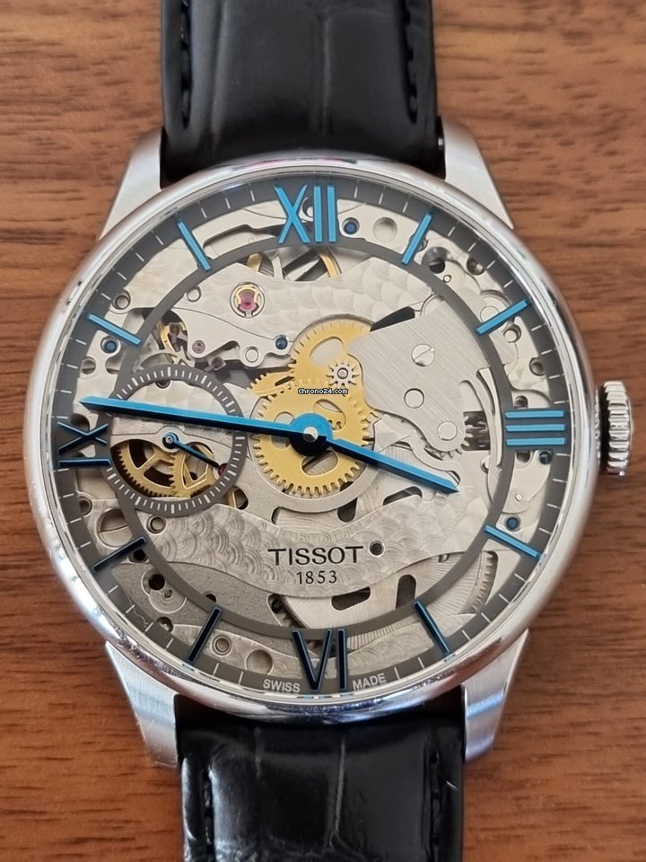Tissot Chemin de Tourelles Mens watch Unisex Manual winding Steel T099.405.16.418.00 Replica 6