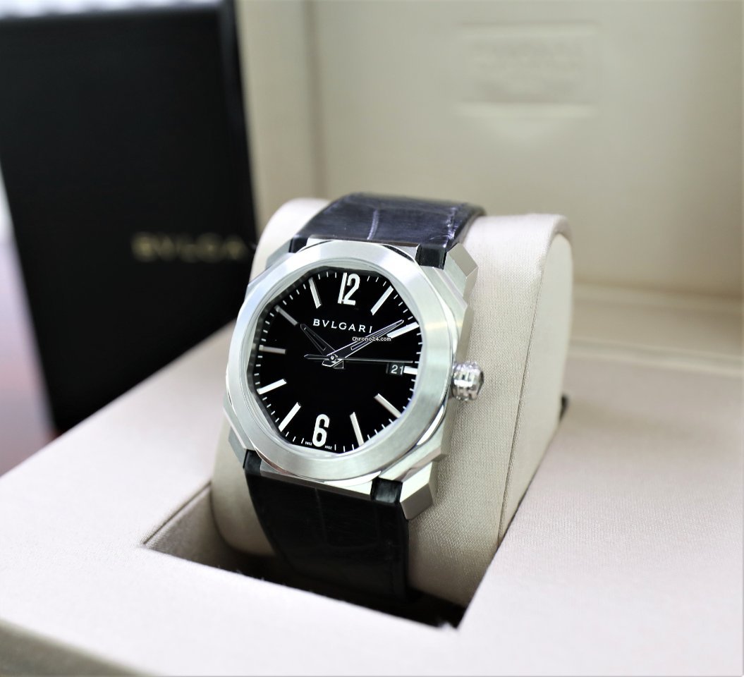 Bulgari Octo Mens watch Unisex Automatic Steel 102121 BGO38BSLD Replica 6