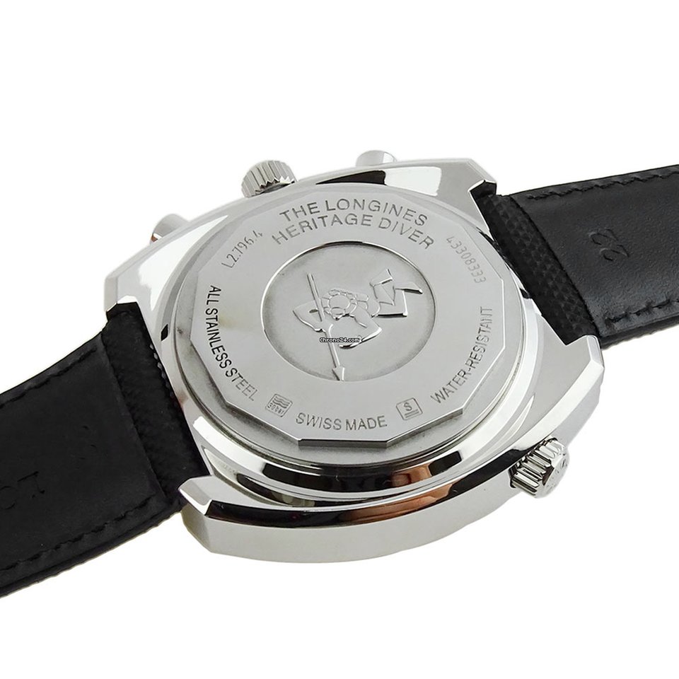 IMG_9081 Longines Heritage Mens watch Unisex Automatic Steel L2.796.4.52.2 Replica 6